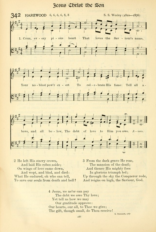 In Excelsis: Hymns with Tunes for Christian Worship. 7th ed. page 292