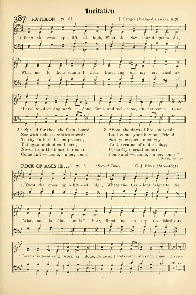 In Excelsis: Hymns with Tunes for Christian Worship. 7th ed. page 323