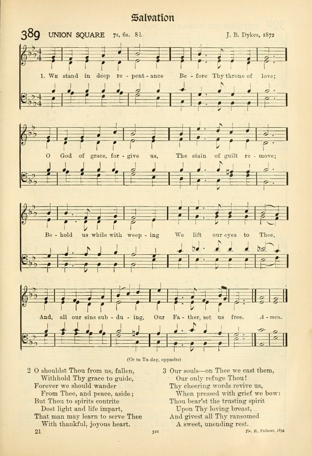 In Excelsis: Hymns with Tunes for Christian Worship. 7th ed. page 325