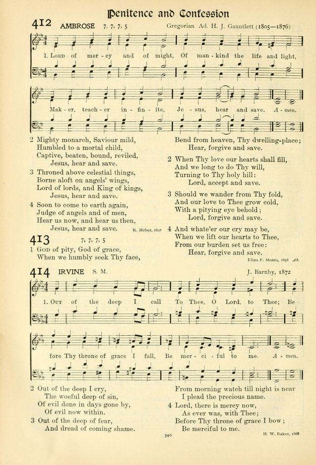 In Excelsis: Hymns with Tunes for Christian Worship. 7th ed. page 346