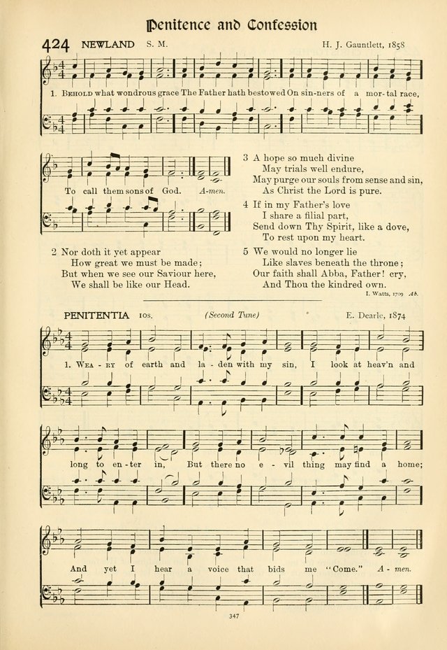 In Excelsis: Hymns with Tunes for Christian Worship. 7th ed. page 353