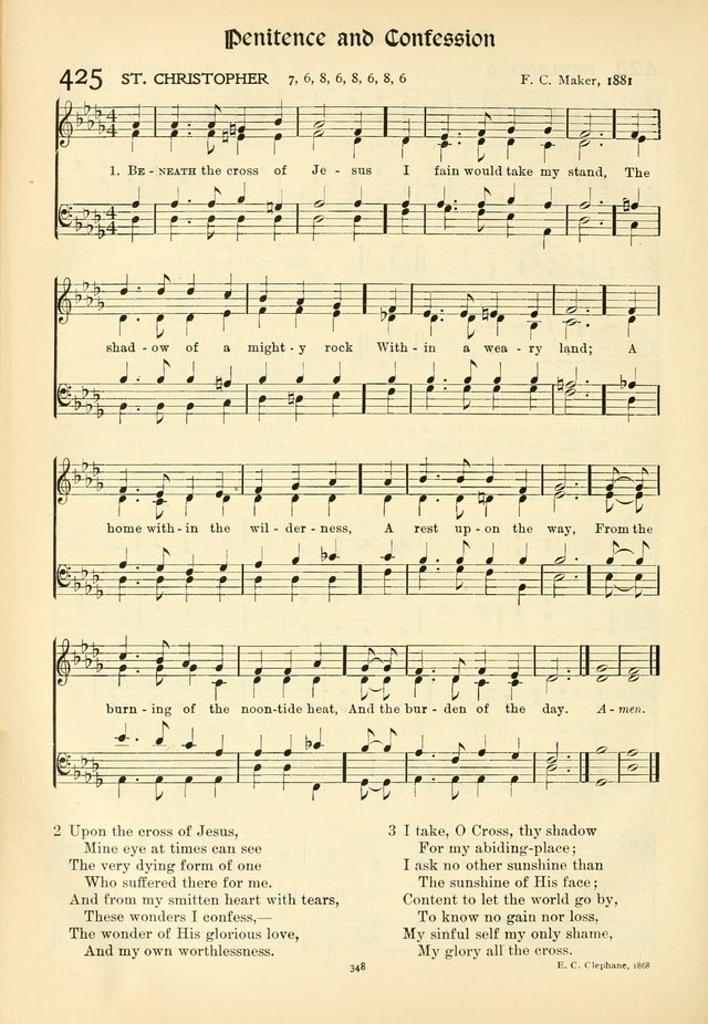 In Excelsis: Hymns with Tunes for Christian Worship. 7th ed. page 354