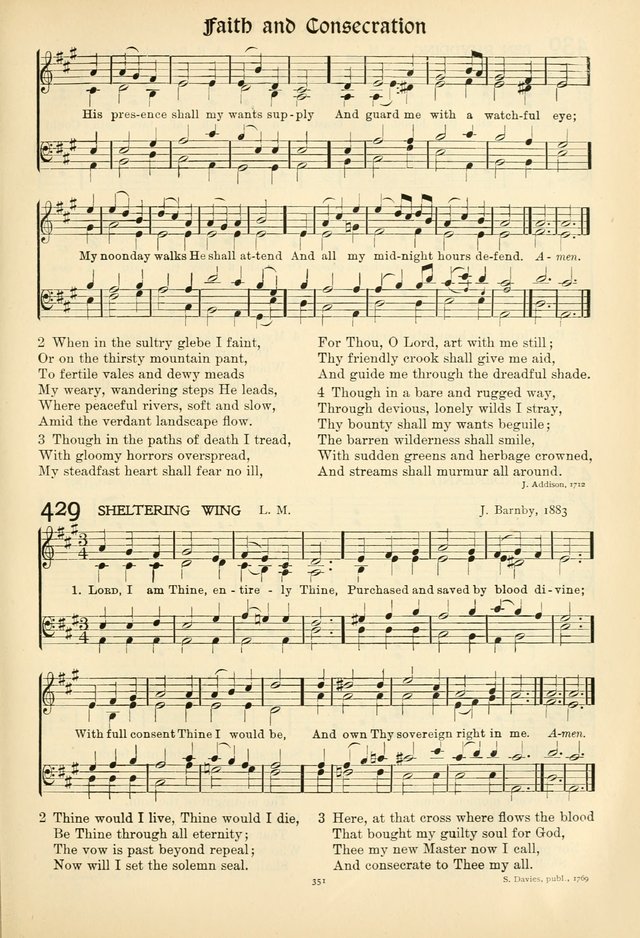 In Excelsis: Hymns with Tunes for Christian Worship. 7th ed. page 357
