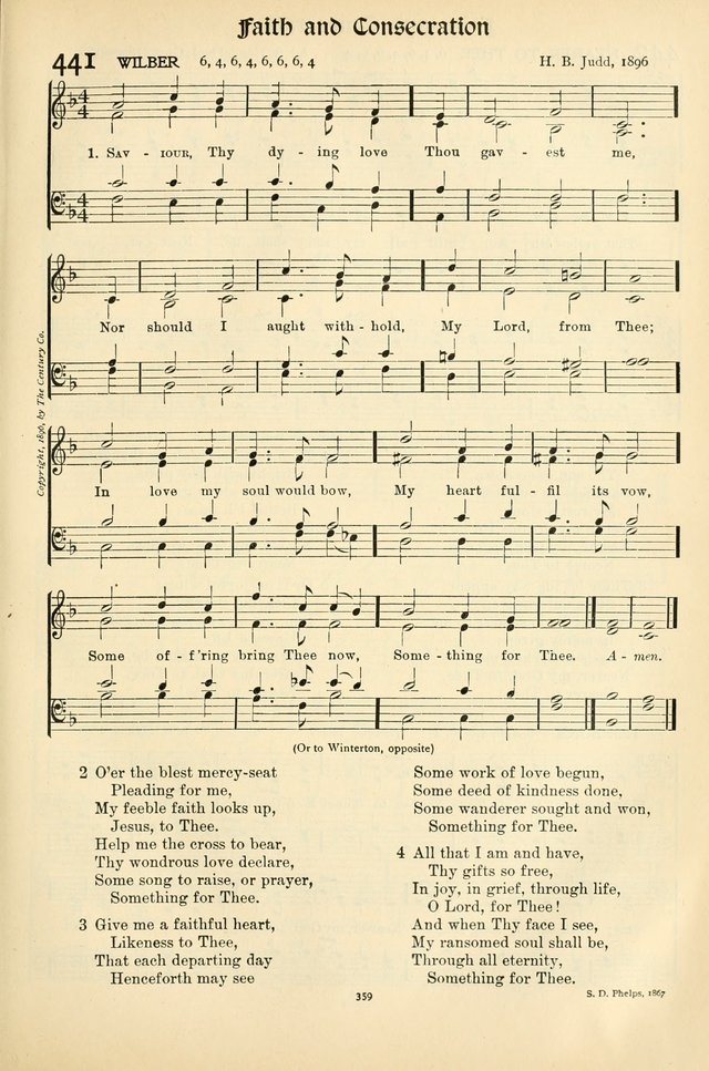 In Excelsis: Hymns with Tunes for Christian Worship. 7th ed. page 365