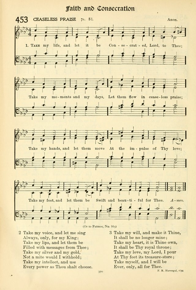 In Excelsis: Hymns with Tunes for Christian Worship. 7th ed. page 376