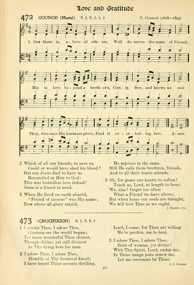 In Excelsis: Hymns with Tunes for Christian Worship. 7th ed. page 394