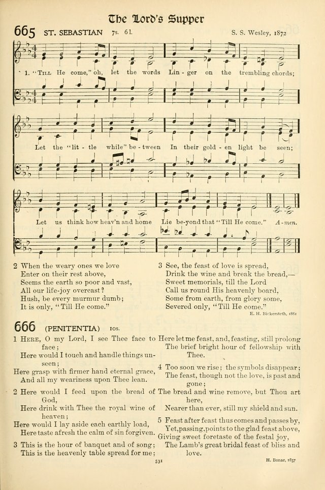 In Excelsis: Hymns with Tunes for Christian Worship. 7th ed. page 539