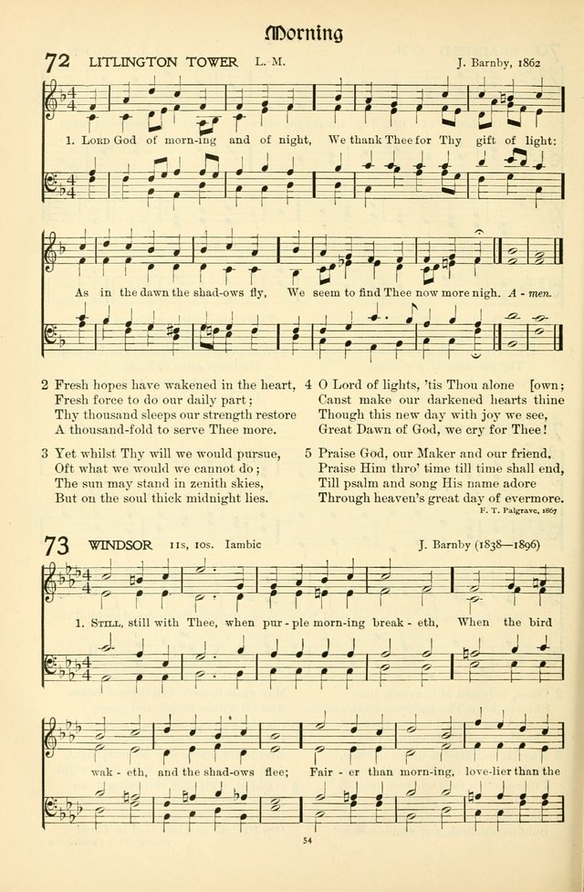 In Excelsis: Hymns with Tunes for Christian Worship. 7th ed. page 54