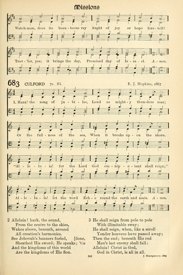 In Excelsis: Hymns with Tunes for Christian Worship. 7th ed. page 551