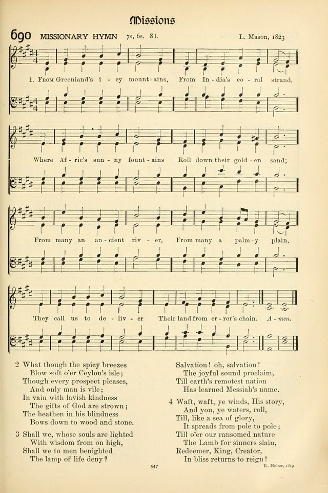In Excelsis: Hymns with Tunes for Christian Worship. 7th ed. page 555