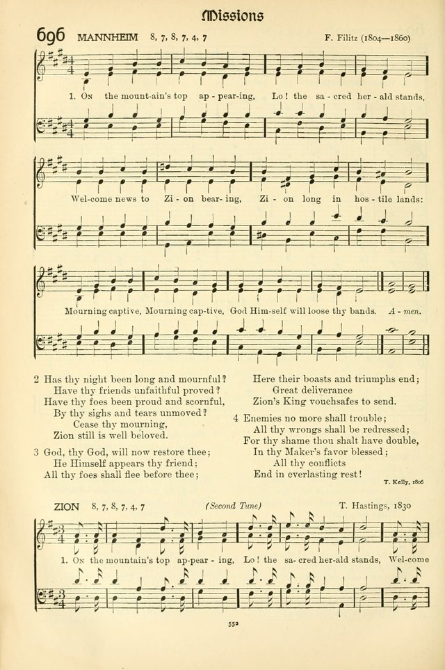 In Excelsis: Hymns with Tunes for Christian Worship. 7th ed. page 560