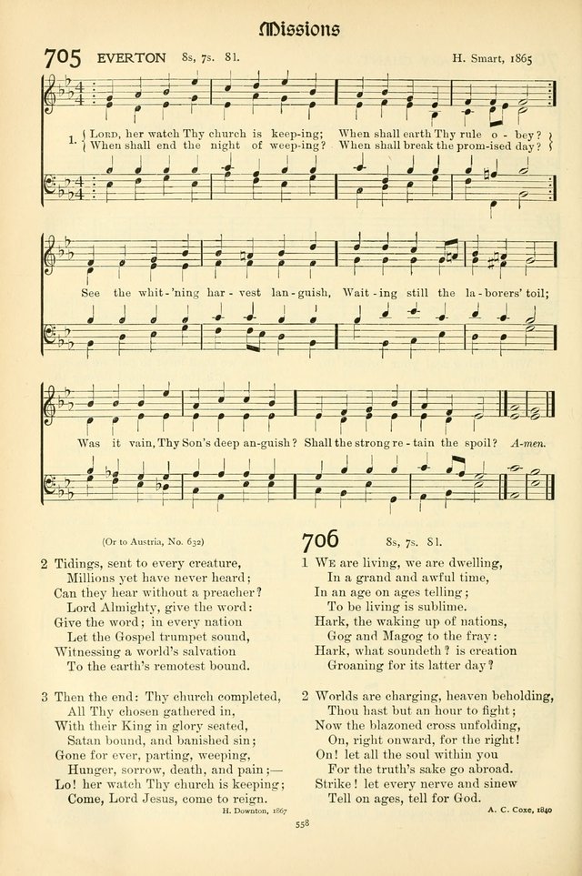 In Excelsis: Hymns with Tunes for Christian Worship. 7th ed. page 566