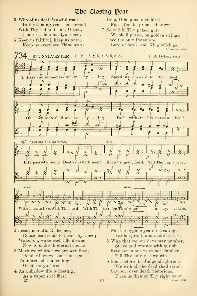 In Excelsis: Hymns with Tunes for Christian Worship. 7th ed. page 585