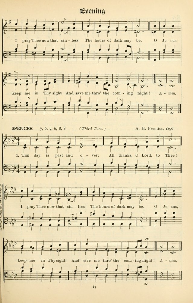 In Excelsis: Hymns with Tunes for Christian Worship. 7th ed. page 63