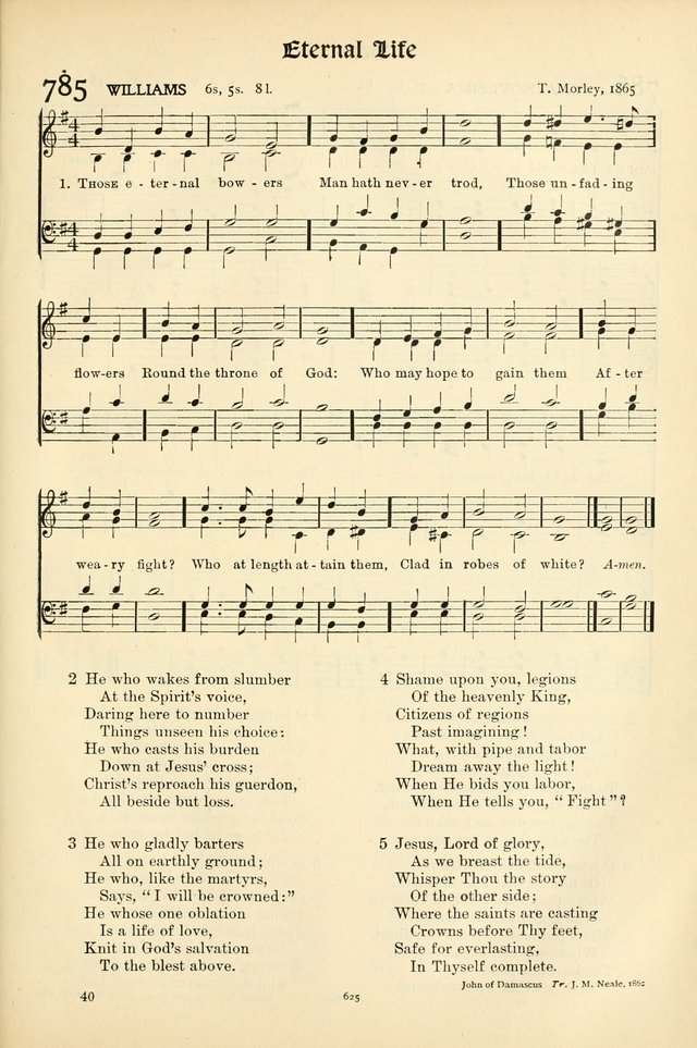 In Excelsis: Hymns with Tunes for Christian Worship. 7th ed. page 635