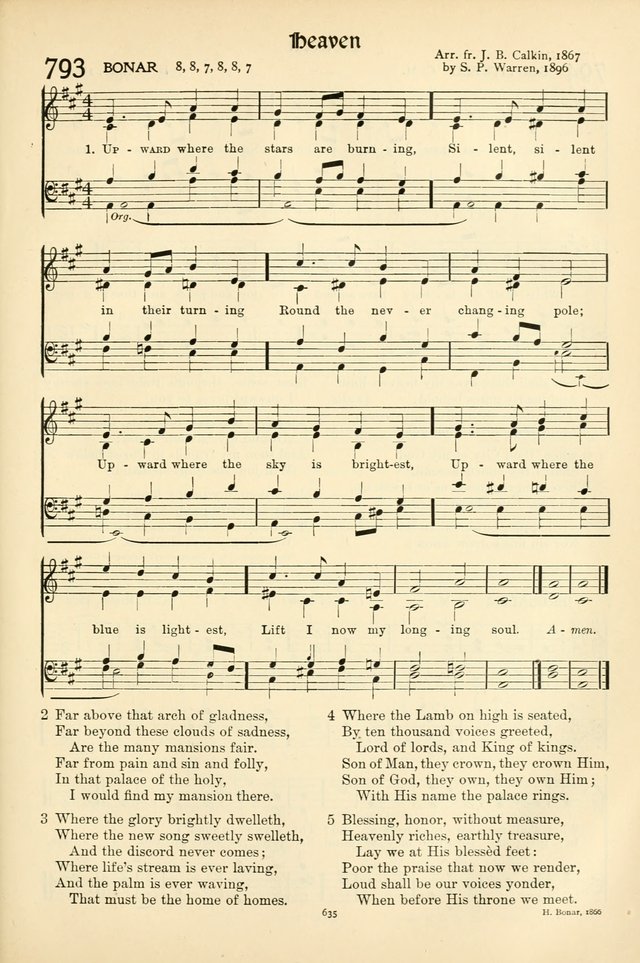 In Excelsis: Hymns with Tunes for Christian Worship. 7th ed. page 645