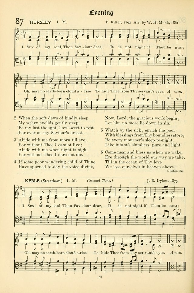 In Excelsis: Hymns with Tunes for Christian Worship. 7th ed. page 68