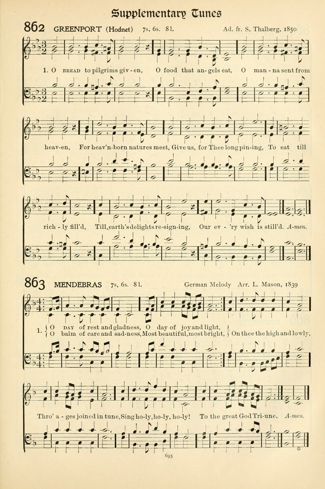 In Excelsis: Hymns with Tunes for Christian Worship. 7th ed. page 705