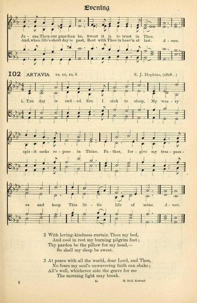 In Excelsis: Hymns with Tunes for Christian Worship. 7th ed. page 81