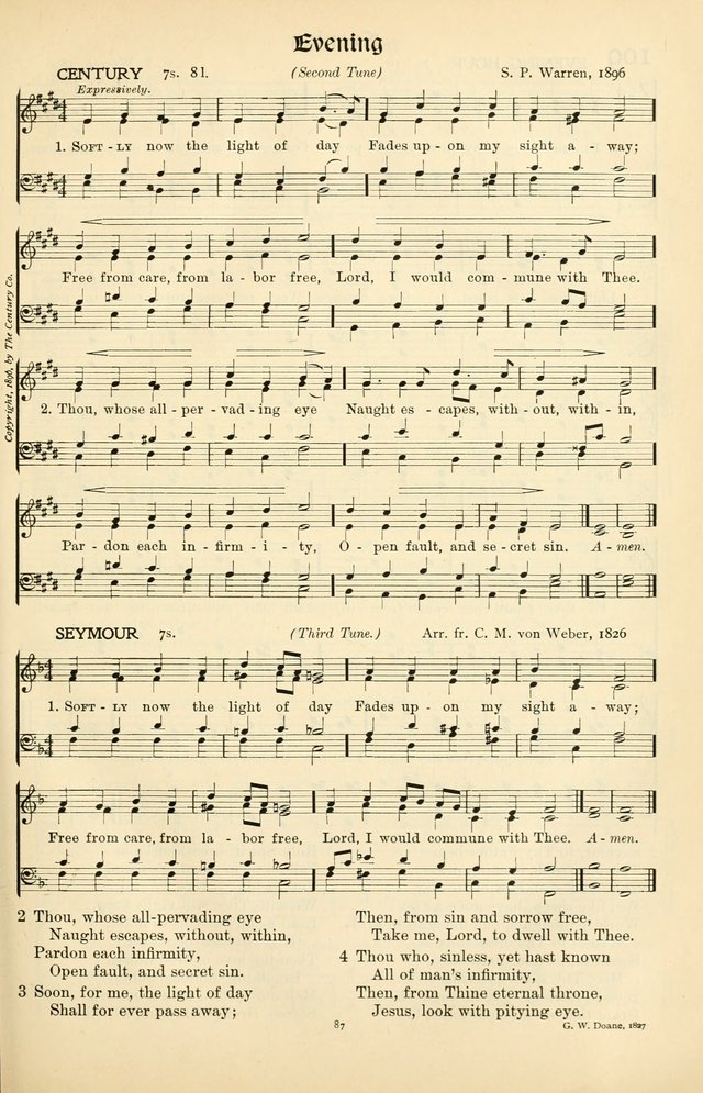 In Excelsis: Hymns with Tunes for Christian Worship. 7th ed. page 87