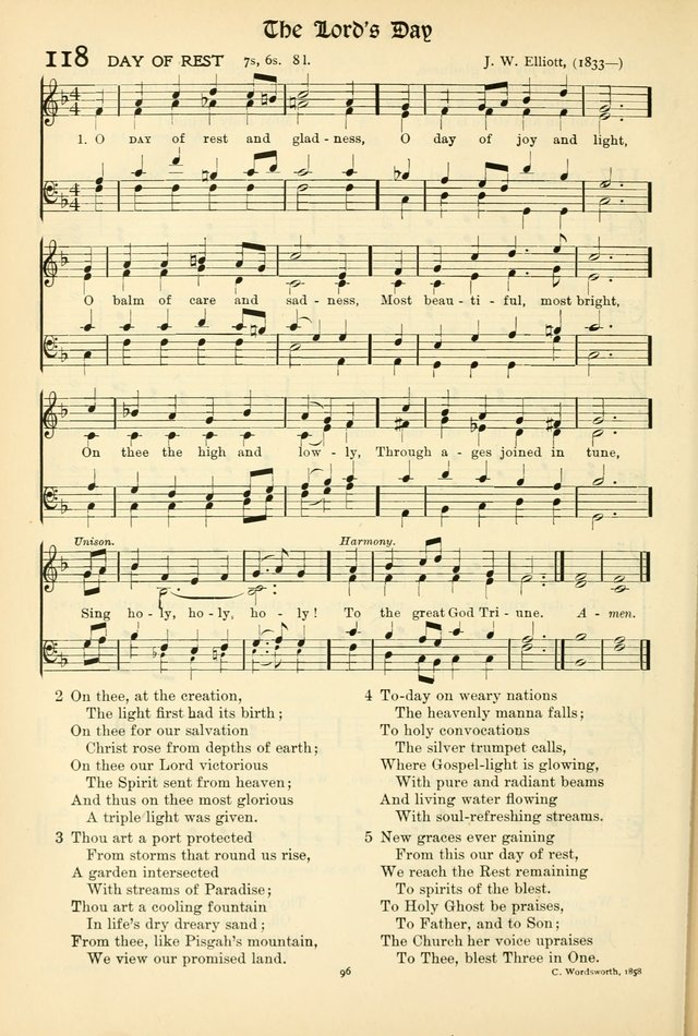 In Excelsis: Hymns with Tunes for Christian Worship. 7th ed. page 98
