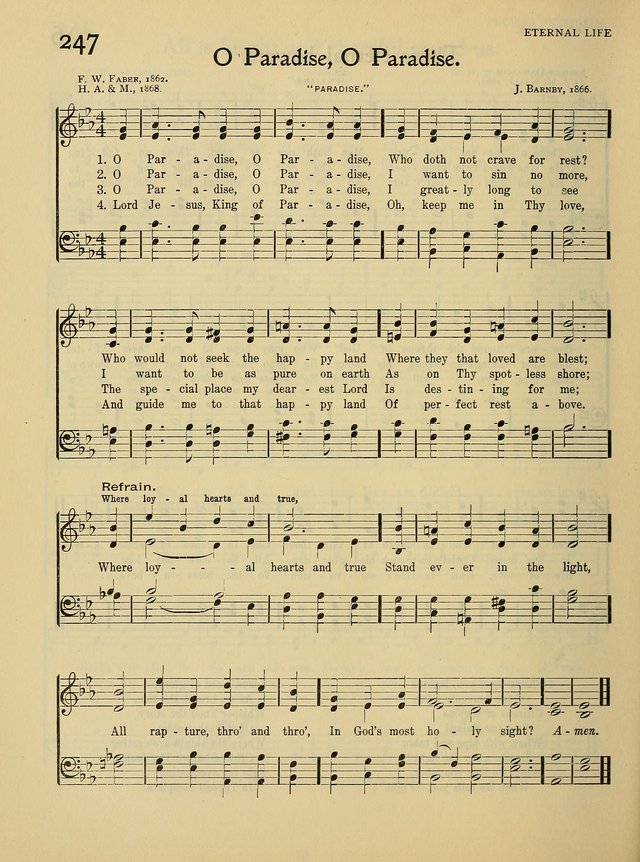 In Excelsis for School and Chapel page 243