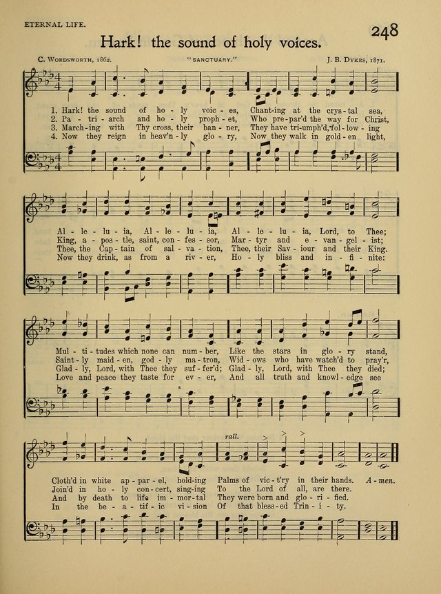 In Excelsis for School and Chapel page 244