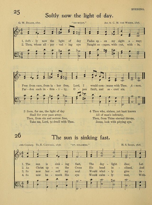 In Excelsis for School and Chapel page 25