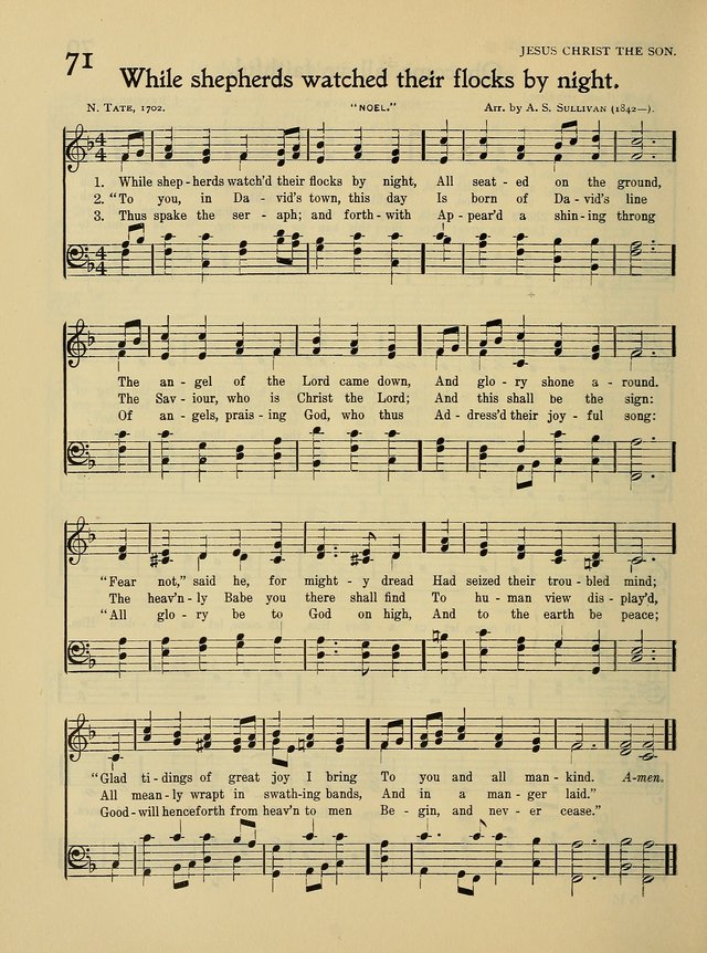 In Excelsis for School and Chapel page 71