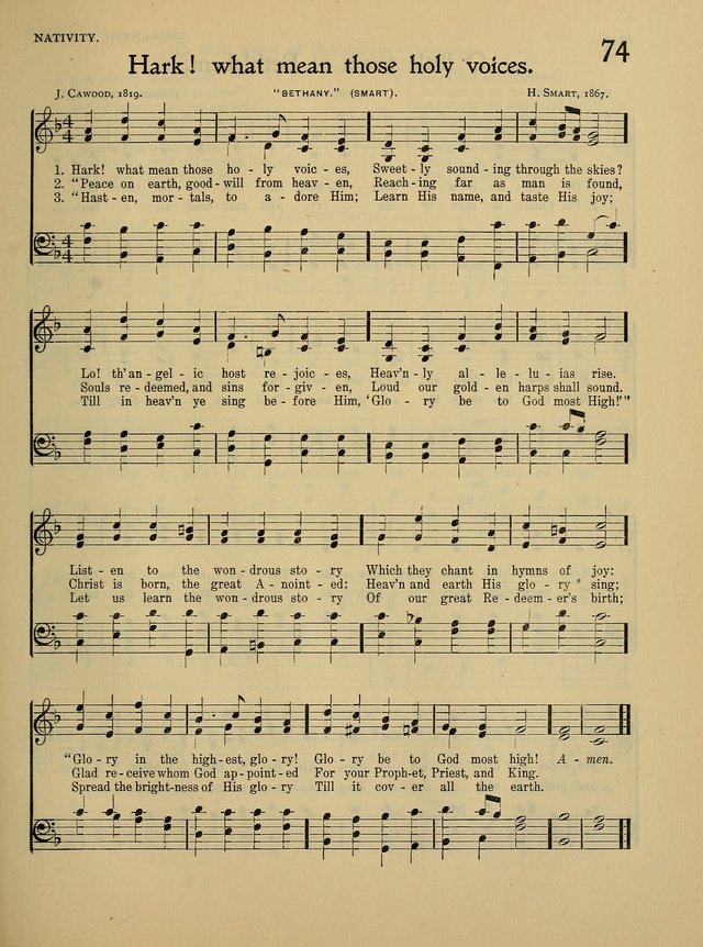 In Excelsis for School and Chapel page 74