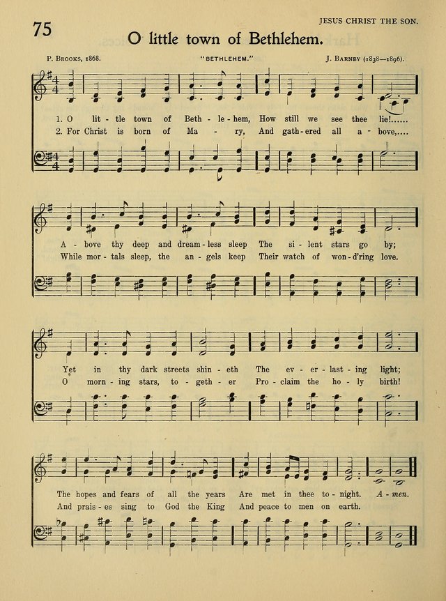 In Excelsis for School and Chapel page 75