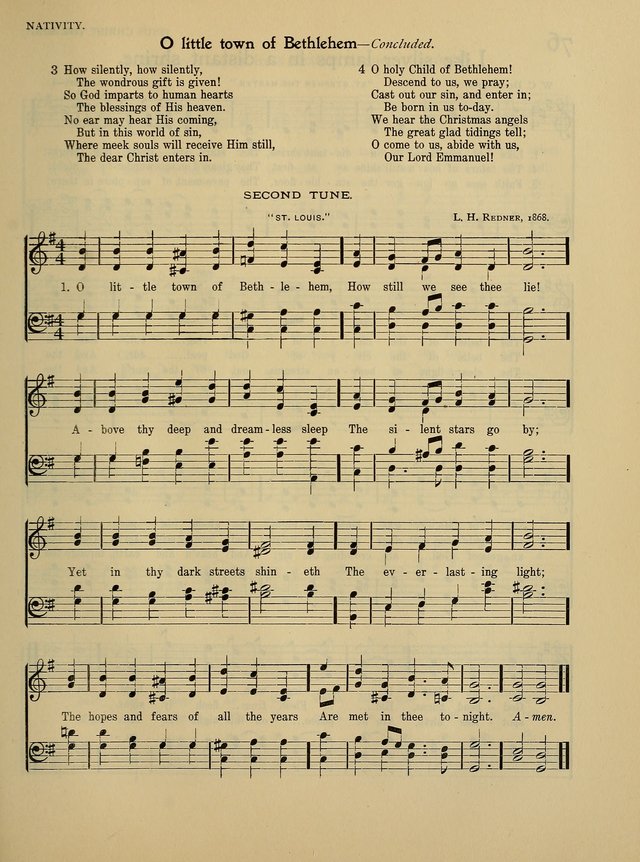 In Excelsis for School and Chapel page 76