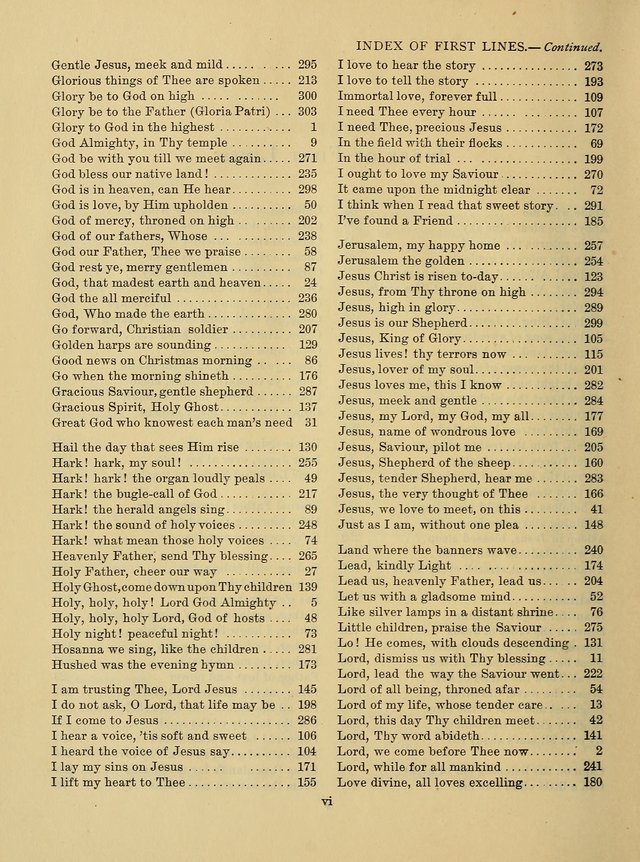 In Excelsis for School and Chapel page x