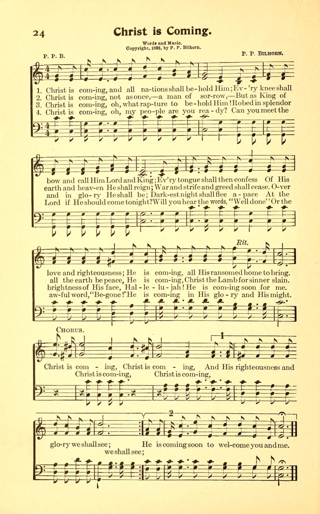 International Gospel Hymns and Songs page 22