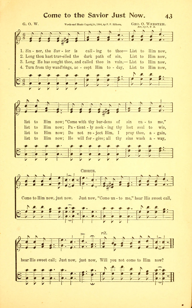 International Gospel Hymns and Songs page 41