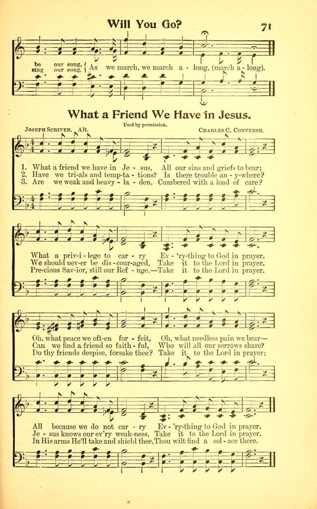 International Gospel Hymns and Songs page 69