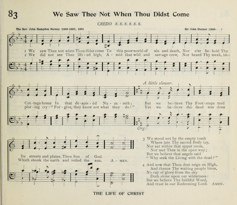The Institute Hymnal page 103