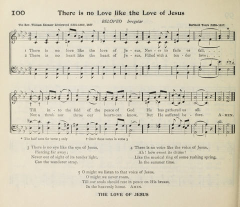 The Institute Hymnal page 124
