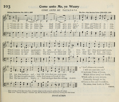 The Institute Hymnal page 127