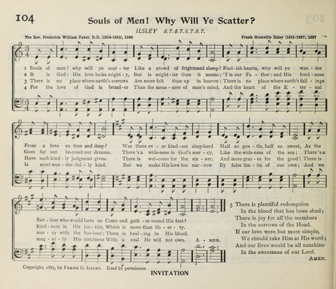 The Institute Hymnal page 128