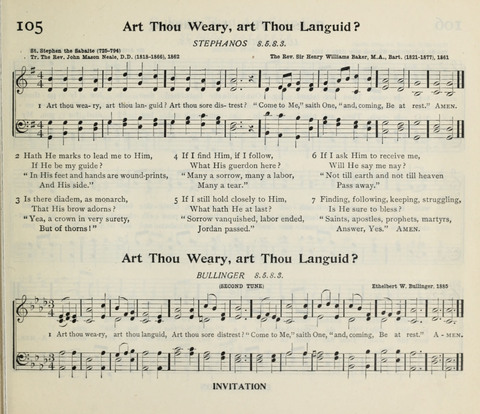The Institute Hymnal page 129