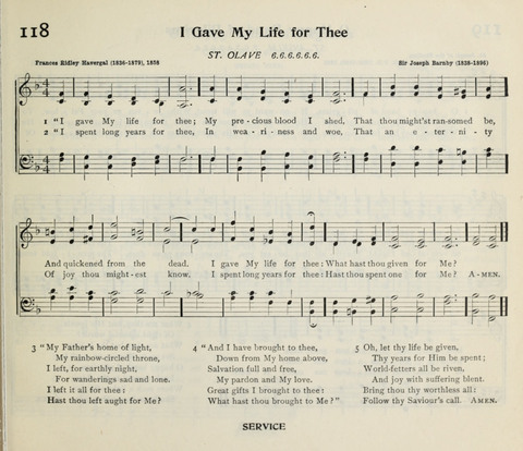 The Institute Hymnal page 143