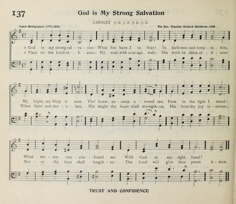 The Institute Hymnal page 166