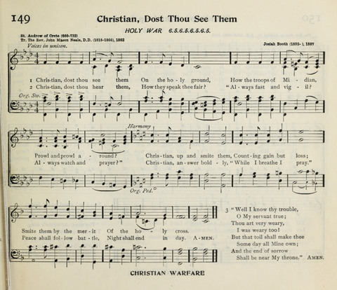 The Institute Hymnal page 181