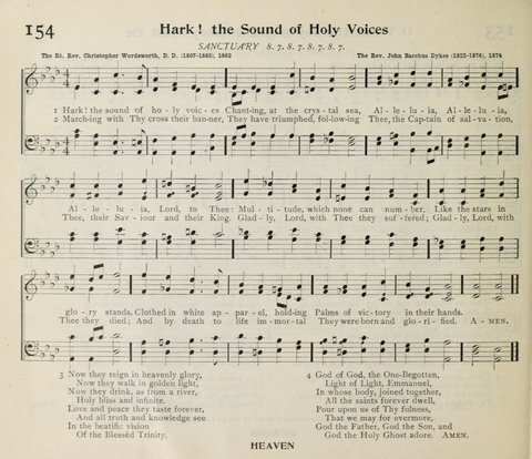 The Institute Hymnal page 186