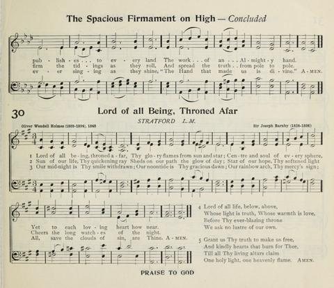 The Institute Hymnal page 33
