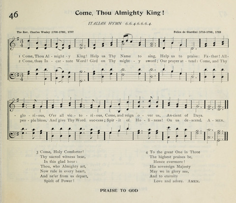 The Institute Hymnal page 53