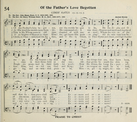 The Institute Hymnal page 61