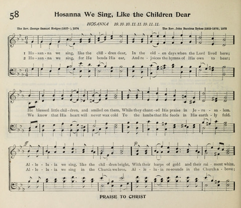 The Institute Hymnal page 66