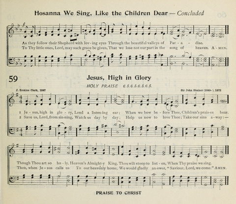 The Institute Hymnal page 67
